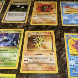 Vintage Bulk Base Cards Pokemon 66 Card Lot 1999-2000 Spanish And English Cards - Image 4