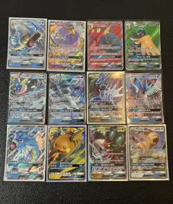 Pokemon TCG - Mixed GX Lot - 12 Cards Pack Mint! - Image 1