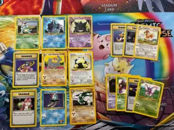 Vintage Pokemon Card Lot WOTC Holo Etc Fire Suicune Gengar - Image 1