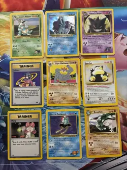 Vintage Pokemon Card Lot WOTC Holo Etc Fire Suicune Gengar - Image 2