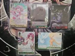 Weiss Schwarz 5 Card Lot Japanese 4 SRs And 1 CR - Image 1