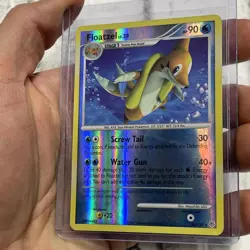 Pokemon Floatzel 26/130 Pokemon Card Diamond & Pearl Rare 2007 Reverse Holo LP - Image 2