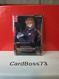 Marida CruzGundam Card Game . Newtype Rising Rare . GD01-093 - Image 1