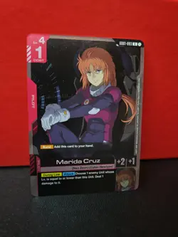 Marida CruzGundam Card Game . Newtype Rising Rare . GD01-093 - Image 4