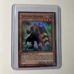 Gagaga Gardna NUMH-EN021 Super Rare 1st Edition YuGiOh Card Mint - Image 1