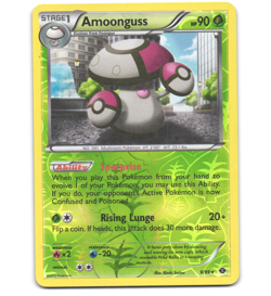 Pokemon 2012 Moderate Play Amoongus Next Destinies REVERSE 9/99 Card - Image 1