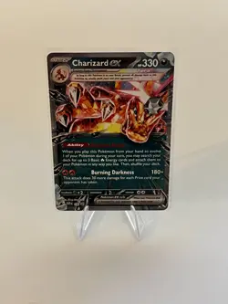 Charizard ex 196 Sv: Scarlet & Violet Promo Cards Holo NM - Image 1