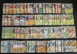 Pokemon Bulk Lot of 100 ex RR Double Rare Set Japanese Card TCG MEGA M1 #25 SQ - Image 1