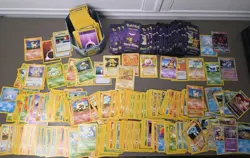 Pokemon Cards TCG Mixed Vintage WOTC LP-HP-DMG Lot Some Rares, Shadowless & More - Image 1