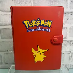 1999 Burger King Nintendo Pokemon Trading Card Binder - Image 1