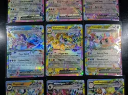 Tera Pokemon Ultra Rare ONLY Rainbow Borders Lot of 9 NM Cards - Image 3