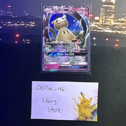 Pokemon Mimikyu GX Ultra Rare Card Lost Thunder Sun & Moon 149/214 MINTCondition - Image 1