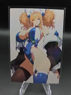 Fischl Genshin Impact Anime Waifu Card Doujin ACG Goddess Holo - Image 1