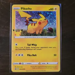 Pikachu SWSH039 SWSH: Sword & Shield Promo Cards Holo - Image 1