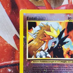 Entei - Holographic Promo #34 - Pokemon Card - Lot #726 - Image 3