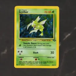 Pokemon Card Scyther - 26/64 - WOTC Jungle Rare Unlimited - Image 1