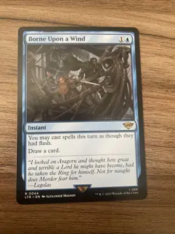 Borne Upon a Wind (044) MTG Universes Beyond: The Lord of the Rings (M/NM) - Image 1