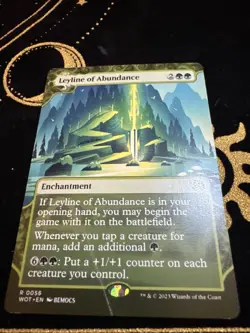 Leyline of Abundance - Wilds of Eldraine: Enchanting Tales - 56 NM - Image 1