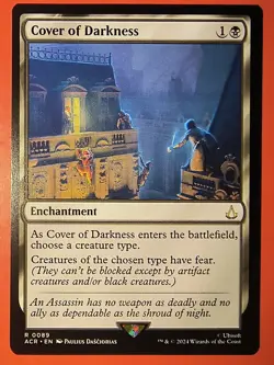 MAGIC, MTG: COVER OF DARKNESS/ACR /RARE #0089/ NM, REGULAR FINISH - Image 1