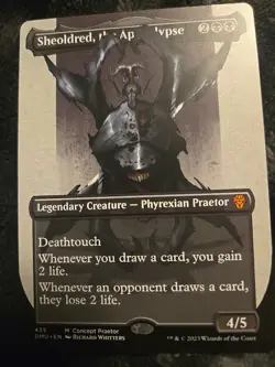 Sheoldred the Apocalypse (Mythic Concept Praetor) Borderless *NEVER PLAYED* #435 - Image 1