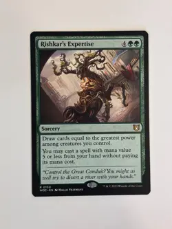 Rishkar's Expertise Commander: Wilds of Eldraine Magic the Gathering MTG - Image 1