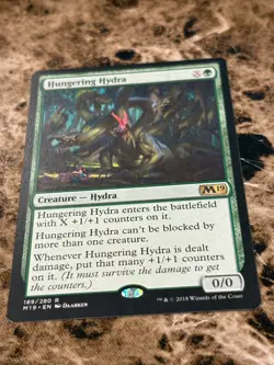 HUNGERING HYDRA Magic MTG M19 Core Set - Image 1