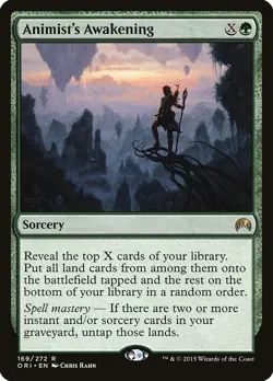 Animist's Awakening - 169 - LP - Magic Origins (ORI) - MTG - Image 1