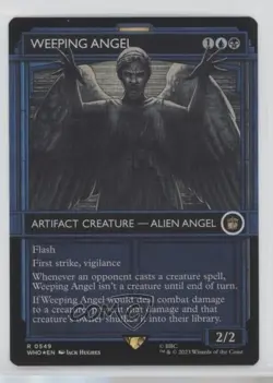 TARDIS Showcase - Weeping Angel Foil Magic: Universes Beyond: Doctor Who #0549 - Image 1