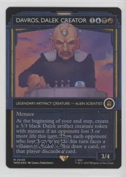 TARDIS Showcase - Davros Dalek Creator Foil Magic: Universes Beyond: Doctor Who - Image 1