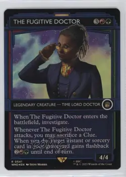 TARDIS Showcase - The Fugitive Doctor Foil Magic: Universes Beyond: Who #0541 - Image 1