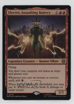 Electro Assaulting Battery Foil Magic: Universes Beyond: Marvel's Spider-Man SPM - Image 1