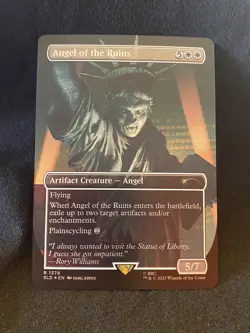 Angel of the Ruins Foil Rare 1378 Secret Lair x Doctor Dr Who The Weeping Angels - Image 1