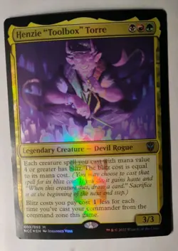 Henzie "Toolbox" Torre Commander: Streets of New Capenna Foil - Image 1