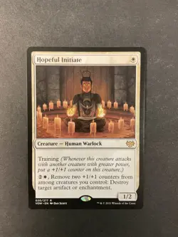 Hopeful Initiate - Innistrad: Crimson Vow - Magic the Gathering - MTG - Image 1