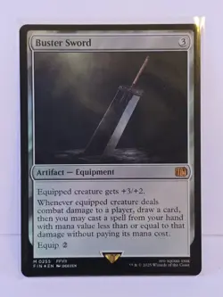 Buster Sword Final Fantasy Foil - Image 1