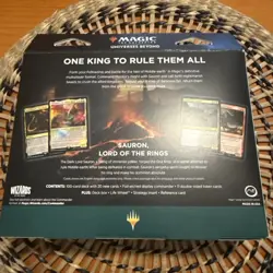 Wizards of the Coast MTG Lord of the Rings: Tales of Middle-Earth Commander Deck 595166805052 - Image 2