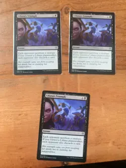 x3 MTG Liliana's Triumph NM Magic the Gathering - Image 1