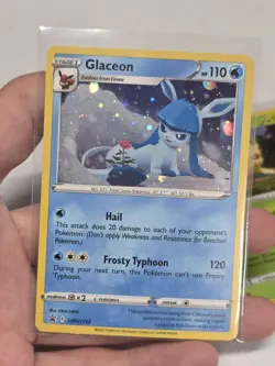 Leafeon & Glaceon SWSH191 & SWSH192 Black Star Promos Holo Pokemon TCG 2022 NM/M - Image 2