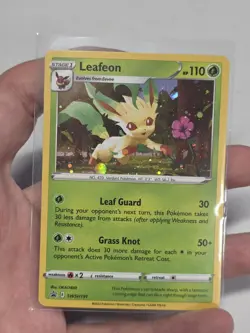 Leafeon & Glaceon SWSH191 & SWSH192 Black Star Promos Holo Pokemon TCG 2022 NM/M - Image 4