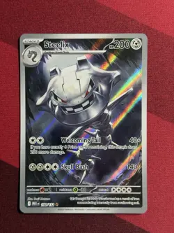 Pokemon TCG Steelix 150/132 Me01: Mega Evolution Holo - Image 1