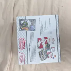 Pokemon Scarlet and Violet White Flare Elite Trainer Box ETB Sealed *Tiny Defect - Image 3