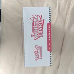 Pokemon Scarlet and Violet White Flare Elite Trainer Box ETB Sealed *Tiny Defect - Image 4