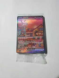Mew ex SVP 053 Pokemon TCG Scarlet Violet 151 Black Star Promo Full Art SEALED - Image 1