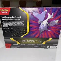 POKEMON TCG MEGA LATIAS EX BOX Mega Evolution - New & Sealed - Image 3