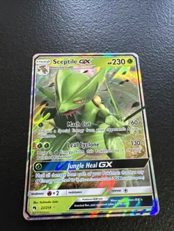 Pokemon TCG Sceptile GX Sun & Moon - Lost Thunder 22/214 Holo Ultra Rare - Image 2