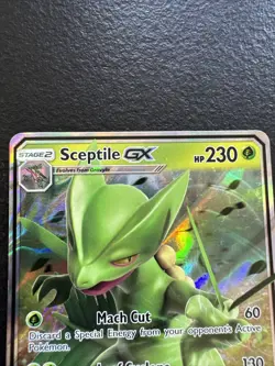 Pokemon TCG Sceptile GX Sun & Moon - Lost Thunder 22/214 Holo Ultra Rare - Image 3