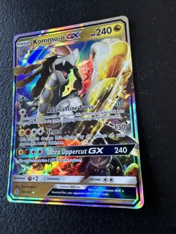 Pokemon TCG Kommo-o GX Sun & Moon: Guardians Rising 100/145 Holo Ultra Rare - Image 4
