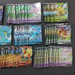 Pokemon TCG CBB2C S-Chinese Gem Pack Vol 2 Eevee Vaporeon Jolteon Lot*100 FM - Image 3