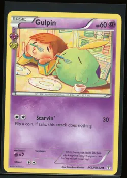 Gulpin - Pokemon Generations Radiant Collection RC12/RC32 - Common - NM - Image 1