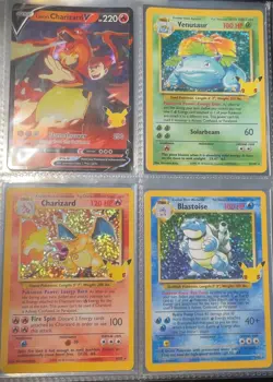 Pokemon 25th Anniversary - Charizard Blastoise Venusaur - Holo - NM Condition - Image 1